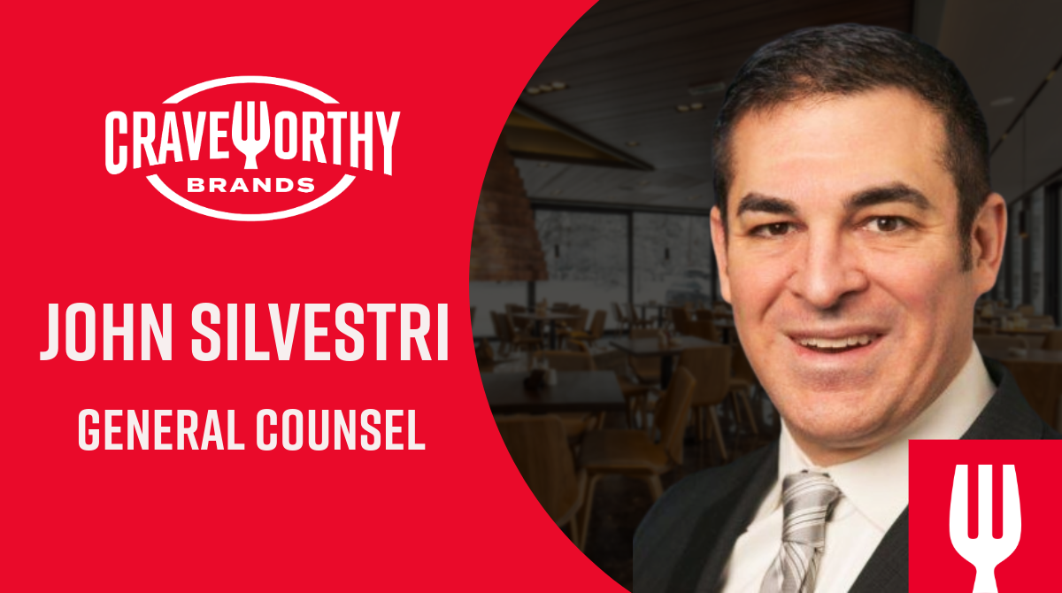 Craveworthy Brands, John Silvestri, General Counsel, Legal, Legal Strategy, Corporate, Governance, Risk Management, Attorney, Leadership, C Suite