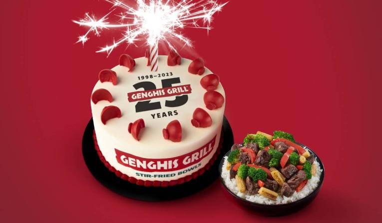 Genghis Grill is turning 25